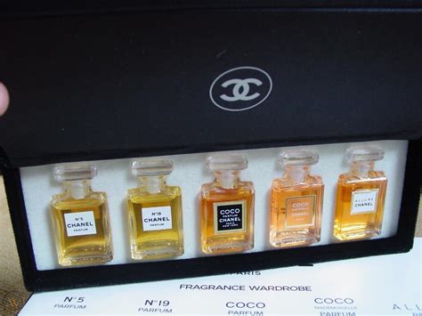 chanel miniature perfume sets|Chanel mademoiselle gift set.